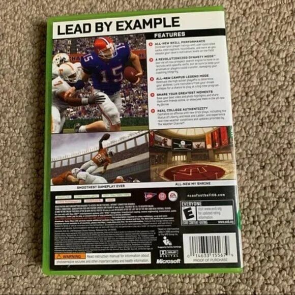 XBox 360 NCAA 08 Football ⭐️ - Picture 3 of 4